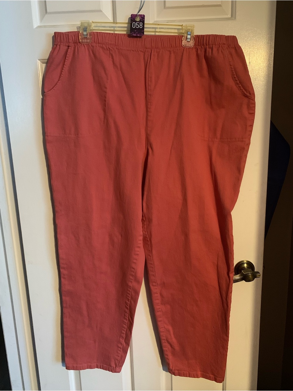 Denim&Co Coral Elastic Waist Pants